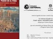 Cristina Mazzeo. RELACIONES PODER PERÚ