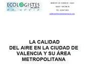 Informe 'Ecologistas acción': calidad aire Valencia 2010