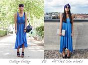 Ways Wear Blue Dress...