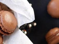 Macarons chocolate