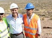 Gutiérrez supervisó avances primer parque eólico provincia