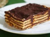 Tarta galletas chocolate, receta abuela