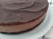 Cheesecake chocolate. tarta perfecta para amantes chocolate
