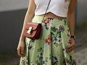 Combinar Falda Midi Flores