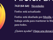 Firefox deshabilita 1.1. Aquí registro cambios completo