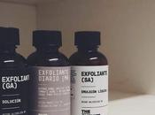 Manual uso: exfoliantes químicos.