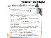 Actividades Francés (18/03/2020)