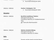 Lebenslauf Englisch Diese Können Word Ihre Perfekt Konzepte Anpassen