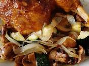 Pollo horno oriental