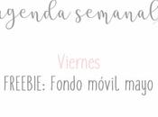 Agenda Semanal 20/04 26/04