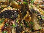 Pollo guisado setas
