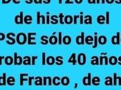 inmensa degradación socialistas españoles