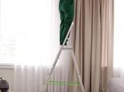 Covid-19. Lavar Cortinas