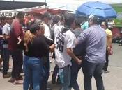 VideoAmbulantes golpean inspectores tianguis Jardines