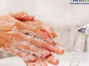 Cómo cuándo realizar adecuada higiene manos para prevenir COVID-19.