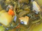 Sancocho pollo olla rápida