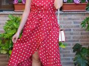 Vestido tulipán lunares