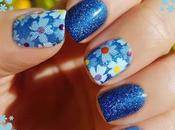 Reto Uñitas Unidas: Azul flores