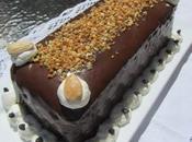 Bombón helado almendras chocolate