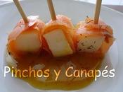 Salmón ahumado manzana