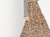 Falda Midi Marron