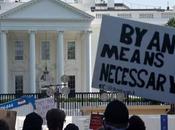 Vuelve protesta Casa Blanca tras represión ordenada Trump