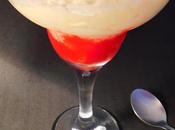 Mousse chocolate blanco frambuesas
