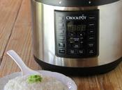 Arroz blanco, risotto arroz para sushi fáciles Crock-Pot Multicooker