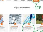 Cómo obtener Cl@ve permanente