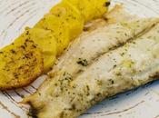 Corvina horno patatas