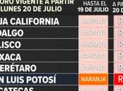 Luis Potosí regresa rojo partir lunes julio