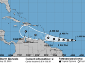 Tormenta tropical rumbo Caribe vientos kilómetros hora