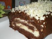 Rollo chocolate helado vainilla