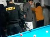 Policía interviene billar funcionaba plena pandemia...