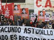 Jornada repleta protestas movilizaciones Plaza Mayo Obelisco