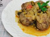 Albóndigas jardinera, receta tradicional perfecta