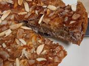 Tarta manzana, coco almendra