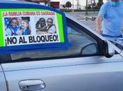 Protestón cubano desde Miami, MENSAJE FAMILIA CUBANA: Bloqueo