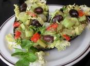 Aguacate rellenos ensalada