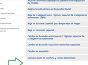 Cómo comunicar modificar numero teléfono Seguridad Social