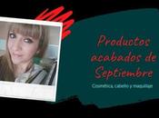 PRODUCTOS ACABADOS Septiembre: Cosmética, Cabello Maquillaje