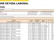Solicitud vida laboral