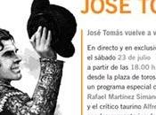vuelta José Tomás, online Punto Radio