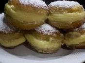 Bombas rellenas crema pastelera