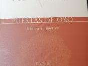 Palabras para antología: PUERTAS ORO, José María Álvarez, Poetica, 2020