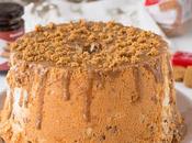 Speculoos Angel Food Cake