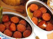 Chorizos pimentón cerveza artesana