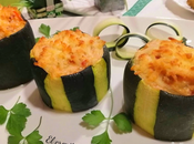 Tronquitos calabacín rellenos pollo bechamel