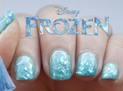 NOTD: Uñas degradadas escarcha inspiradas película Frozen Disney.