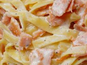 Tallarines salmón